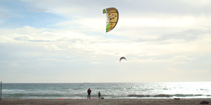 Outdoor sport kite surfen