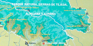 Natuurgebied Sierras de Tejada Almijara y Alhama